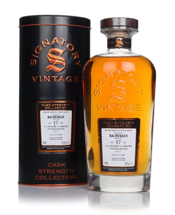 Balmenach 17 Year Old 2008 (Cask 1) - Cask Strength Collection (Signat Single Malt Whisky