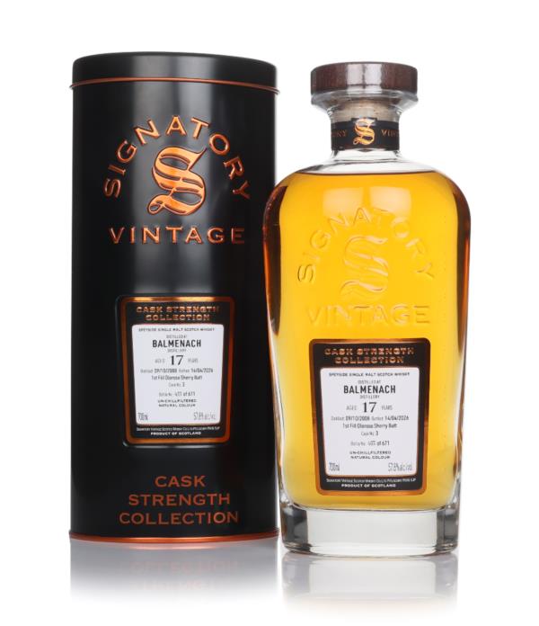 Balmenach 17 Year Old 2008 (Cask 3) - Cask Strength Collection (Signat Single Malt Whisky