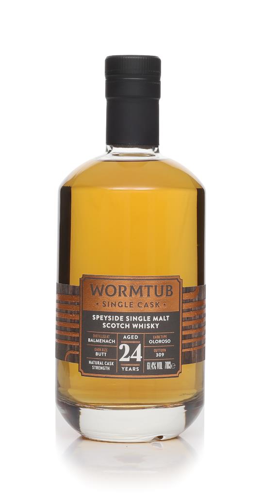 Balmenach 24 Year Old - Wormtub Single Cask Single Malt Whisky