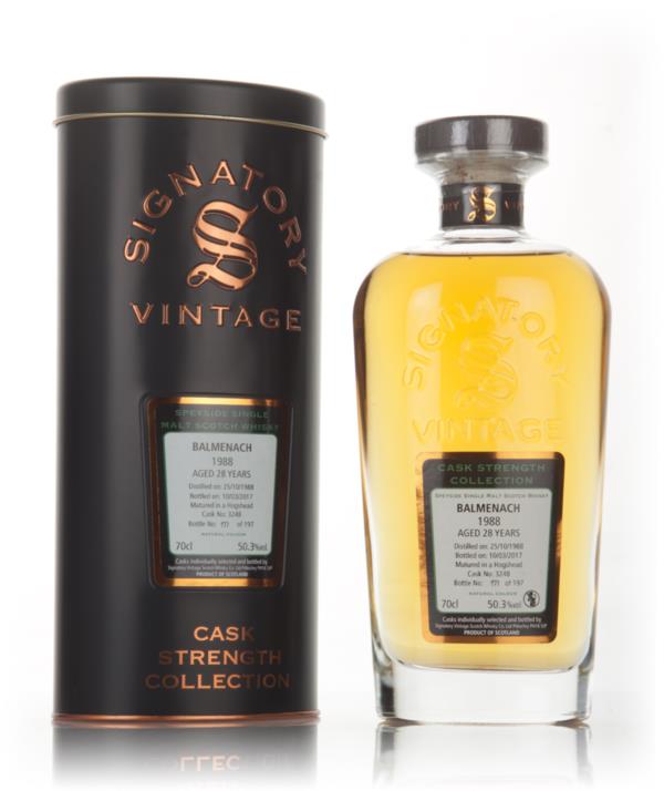 Balmenach 28 Year Old 1988 (cask 3248) - Cask Strength Collection (Sig Single Malt Whisky