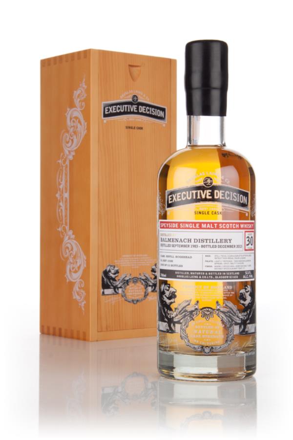 Balmenach 30 Year Old 1983 (cask 10162) - Executive Decision (Douglas Single Malt Whisky