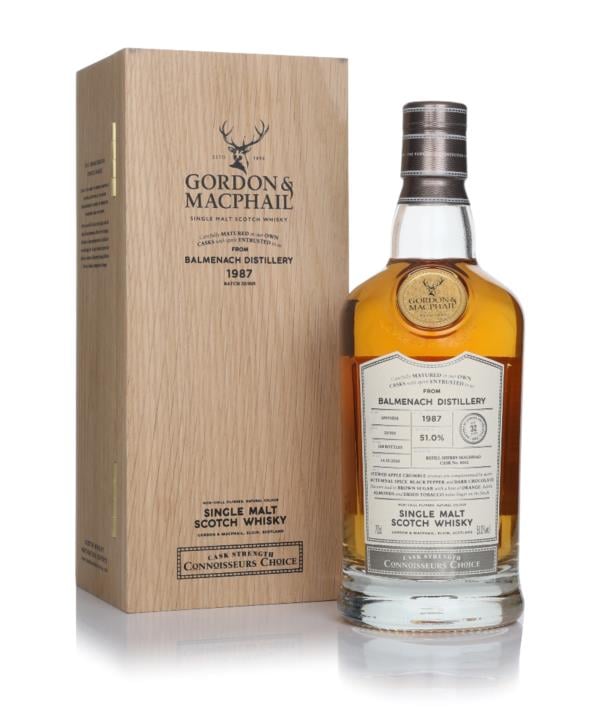 Balmenach 32 Year Old 1987 (cask 4042) - Connoisseurs Choice (Gordon & Single Malt Whisky Balmenach 32 Year Old 1987 (cask 4042) - Connoisseurs Choice (Gordon & Single Malt Whisky