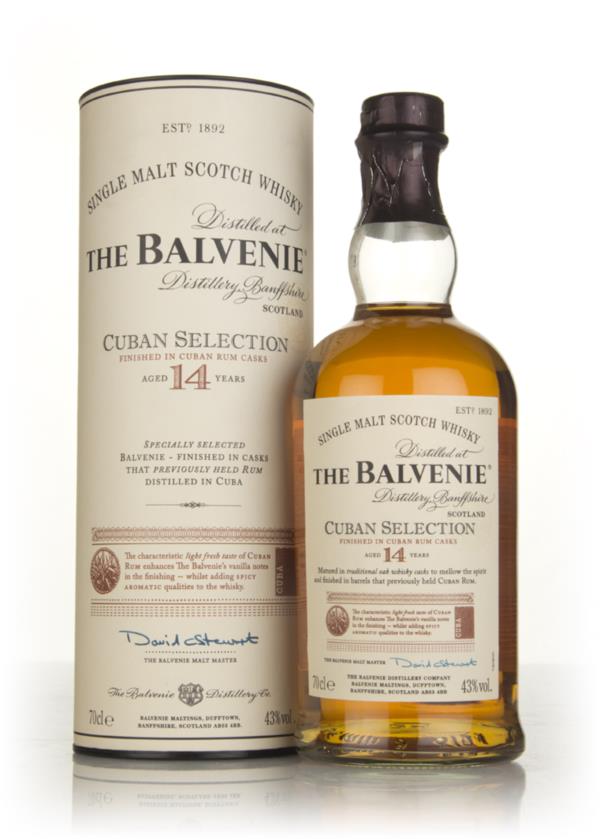 Balvenie 14 Year Old Cuban Selection Single Malt Whisky