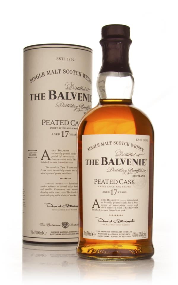 Balvenie 17 Year Old Peated Cask Single Malt Whisky