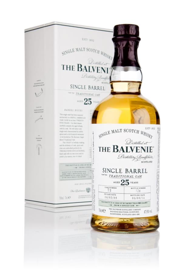 Balvenie 25 Year Old Single Barrel Traditional Oak Single Malt Whisky
