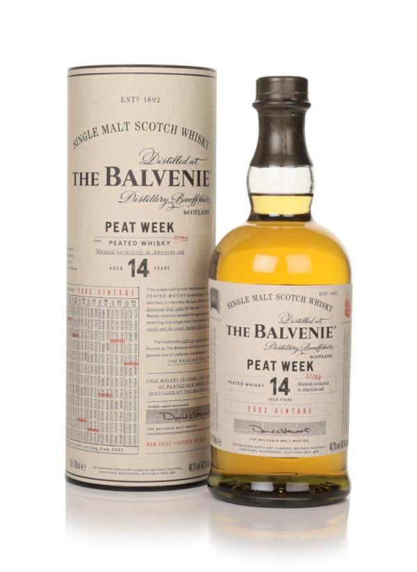 Balvenie Peat Week Aged 14 Year Old (2002 Vintage) Single Malt Whisky