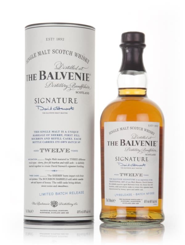 Balvenie Signature 12 Year Old Batch 002 Single Malt Whisky