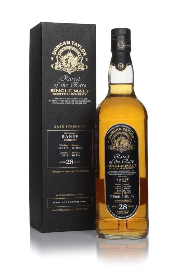 Banff 28 Year Old 1975 (cask 3419) - Rarest of the Rare (Duncan Taylor Single Malt Whisky