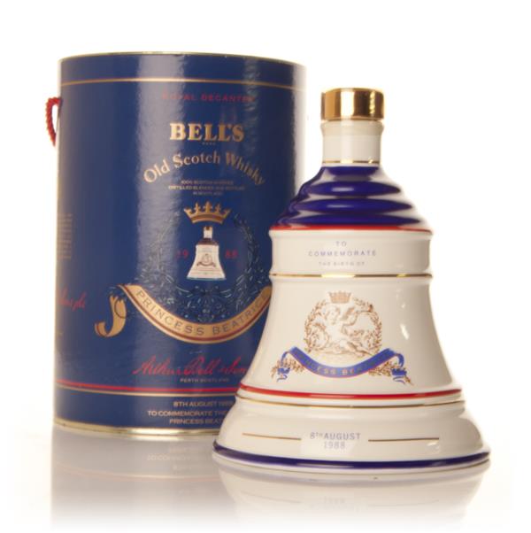 Bells Birth of Princess Beatrice Decanter - 1988 Blended Whisky