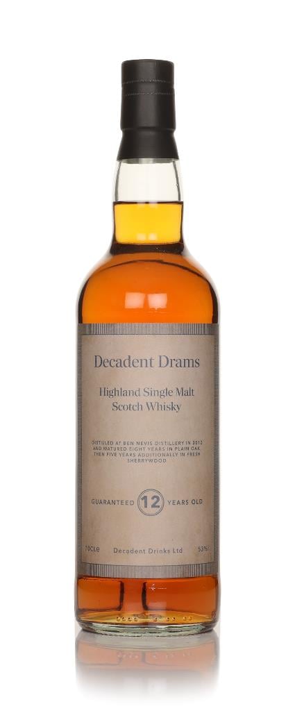 Ben Nevis 12 Year Old 2012 - Decadent Drams (Decadent Drinks) Single Malt Whisky