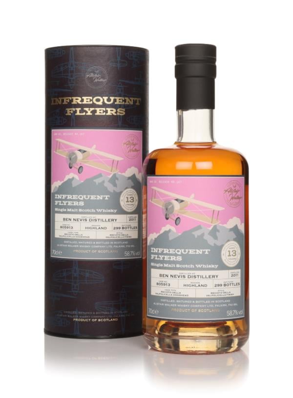 Ben Nevis 13 Year Old 2011 (cask 805913) - Infrequent Flyers (Alistair Single Malt Whisky