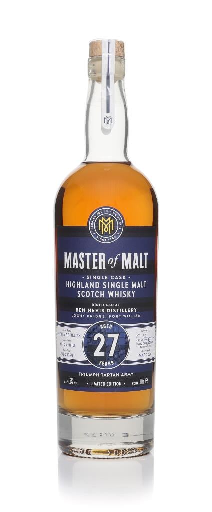 Ben Nevis 27 Year Old 1998 - World Cup Edition (Master of Malt) 3cl Sa Single Malt Whisky 3cl Sample