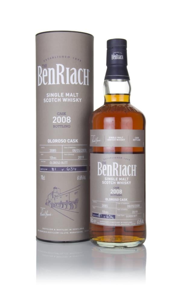 BenRiach 10 Year Old 2008 (cask 3085) - Oloroso Cask Single Malt Whisky