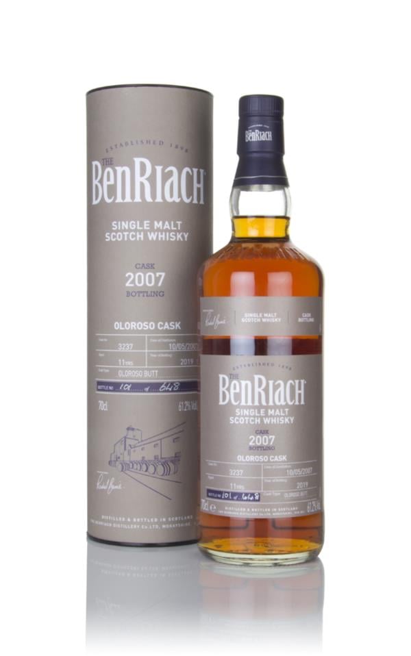 BenRiach 11 Year Old 2007 (cask 3237) - Oloroso Cask Single Malt Whisky