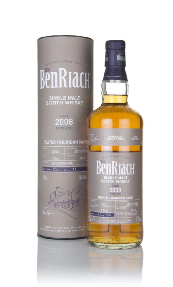 Benriach 11 Year Old 2008 (cask 2506) - Peated, Bourbon Cask Single Malt Whisky
