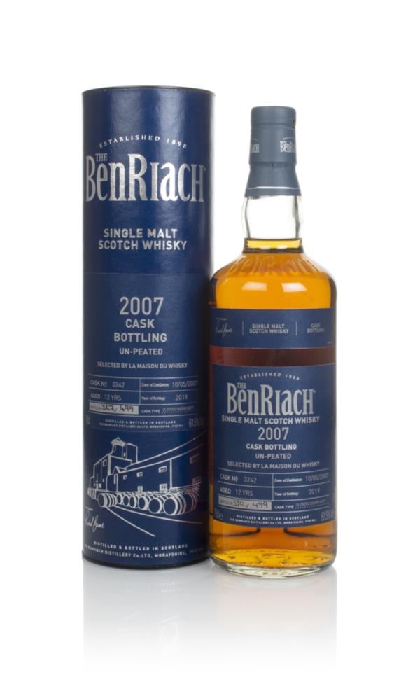 Benriach 12 Year Old 2007 (cask 3242) Single Malt Whisky