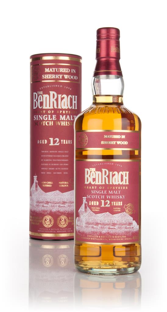 Benriach 12 Year Old - Sherry Wood (Old Bottling) Single Malt Whisky
