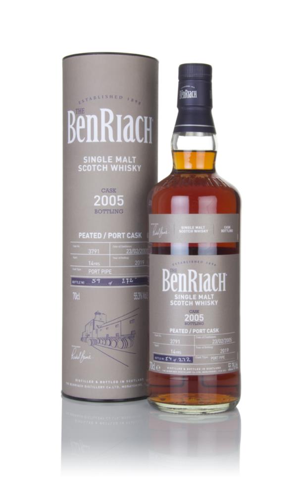 Benriach 14 Year Old 2005 (cask 3791) - Peated, Port Cask Single Malt Whisky