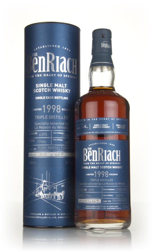 Benriach 17 Year Old 1998 (cask 6395) - Pedro Ximenez Puncheon Single Malt Whisky