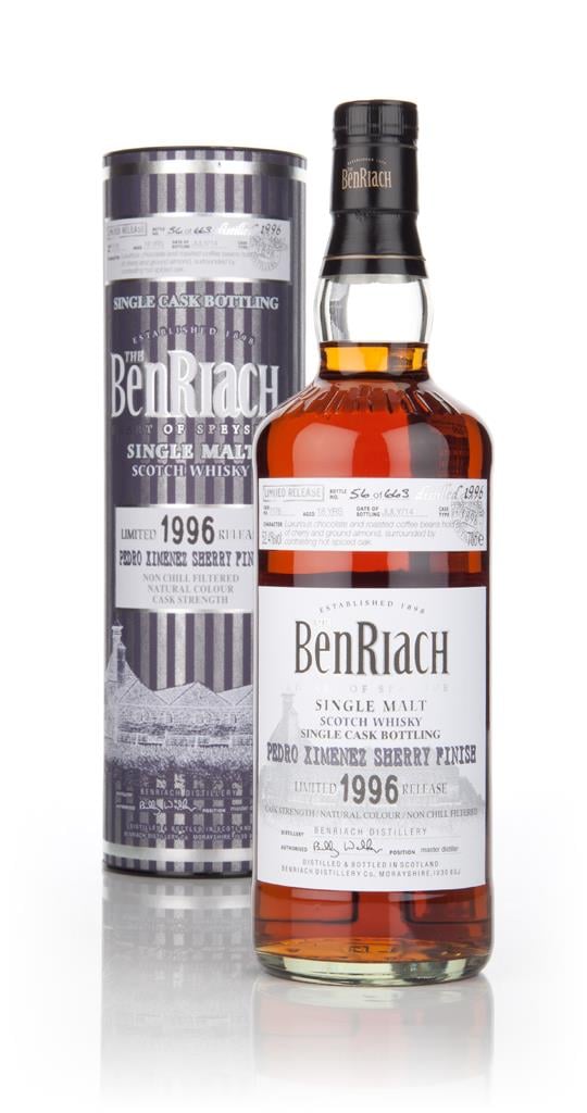 BenRiach 18 Year Old 1996 (cask 7176) Pedro Ximenez Sherry Cask Finish Single Malt Whisky