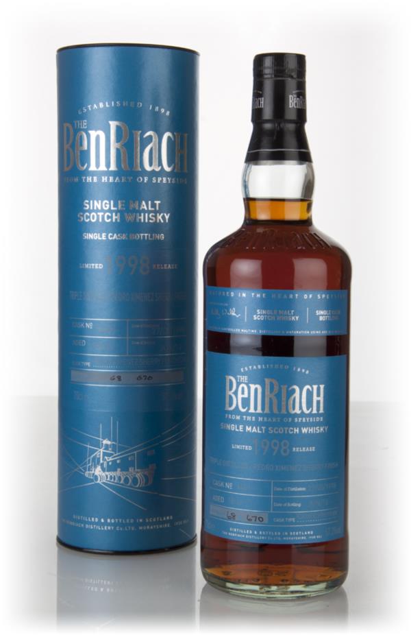 Benriach 18 Year Old 1998 (cask 6401) - Triple Distilled, Pedro Ximene Single Malt Whisky