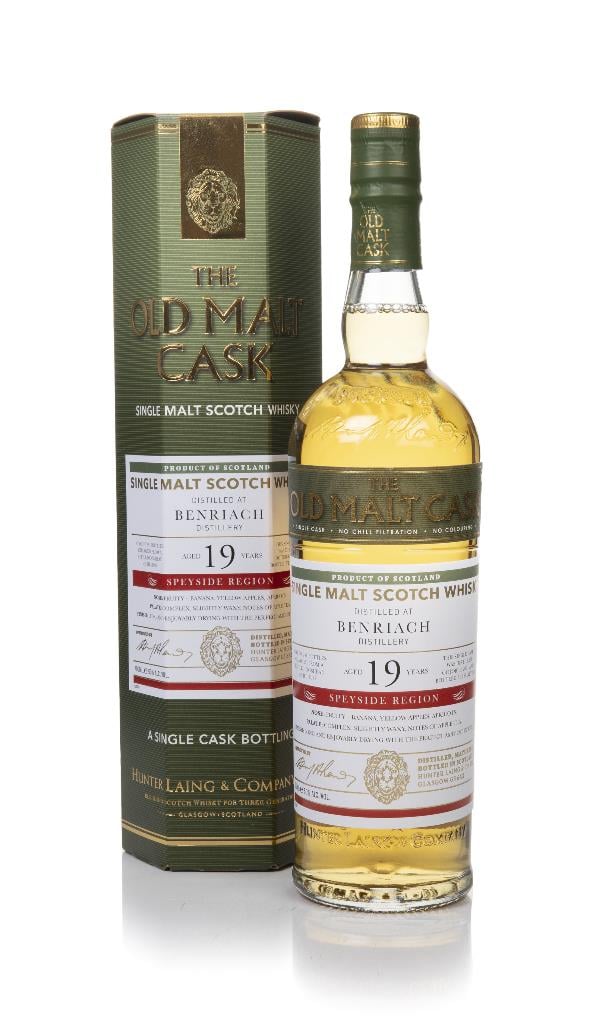 Benriach 19 Year Old 2001 (cask 18097) - Old Malt Cask (Hunter Laing) Single Malt Whisky