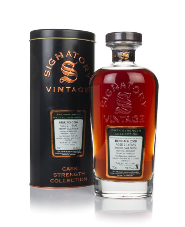 Benriach 21 Year Old 2000 (cask 6) - Cask Strength Collection (Signato Single Malt Whisky