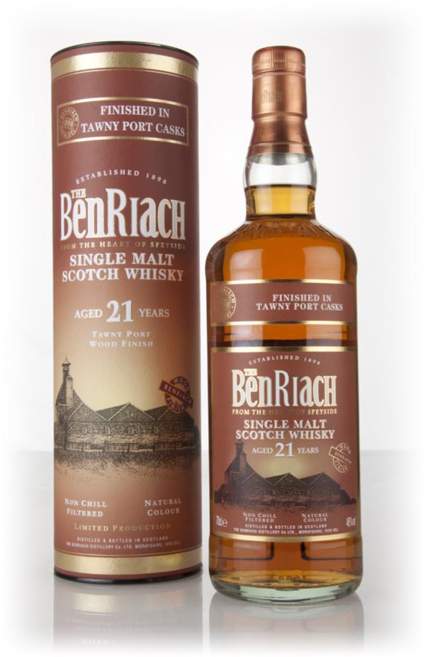BenRiach 21 Year Old Tawny Port Cask Finish Single Malt Whisky