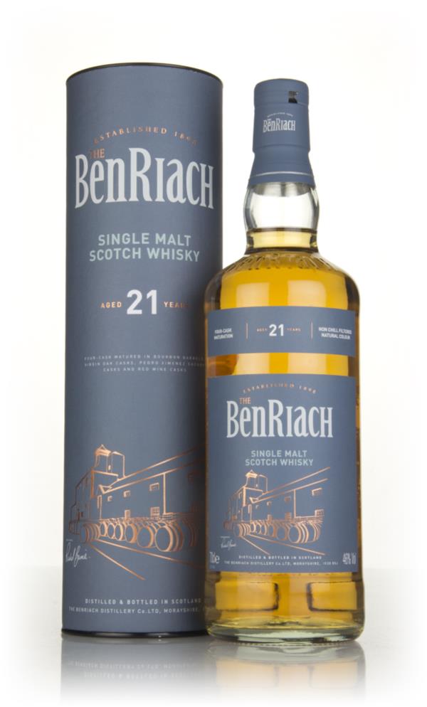 BenRiach 21 Year Old - Pre 2020 Single Malt Whisky