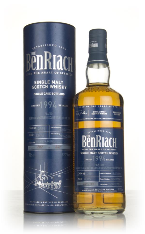 Benriach 22 Year Old 1994 (cask 2859) - Peated Single Malt Whisky