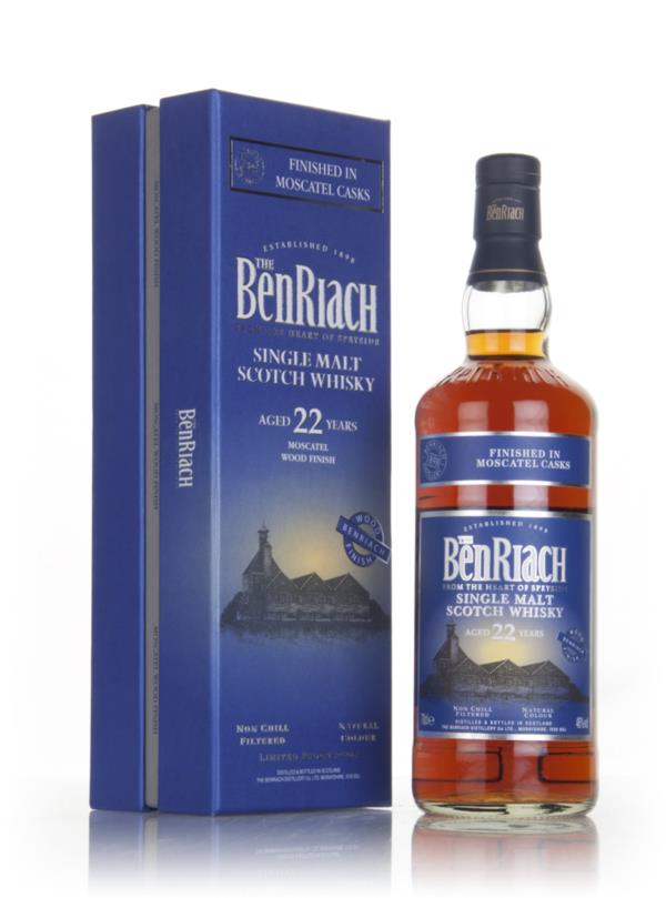 BenRiach 22 Year Old Moscatel Wood Finish Single Malt Whisky