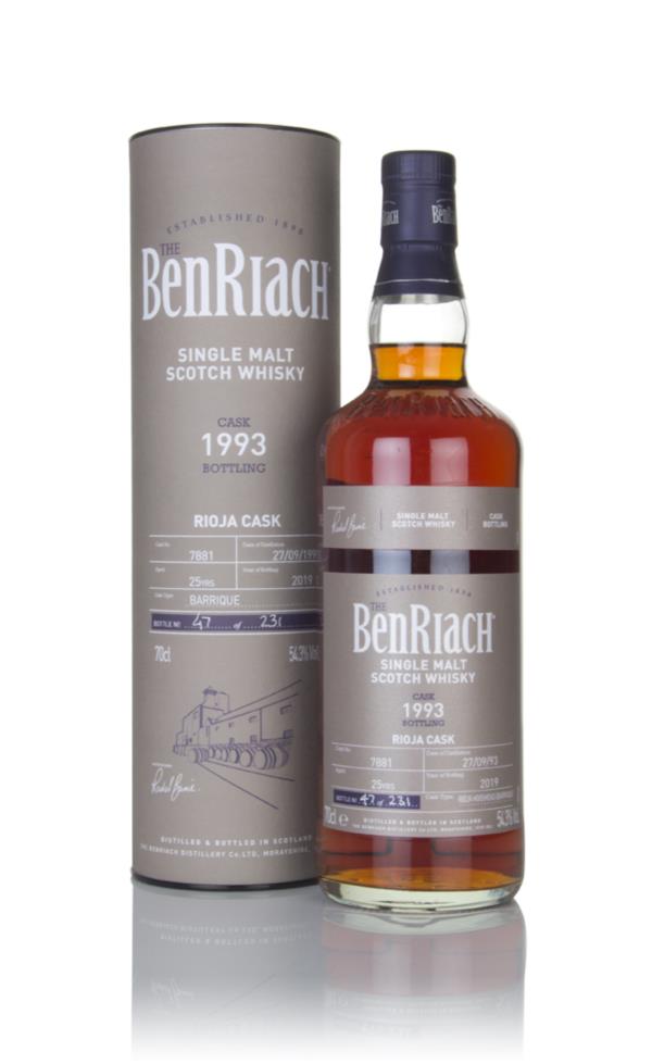 Benriach 25 Year Old 1993 (cask 7881) - Rioja Cask Single Malt Whisky