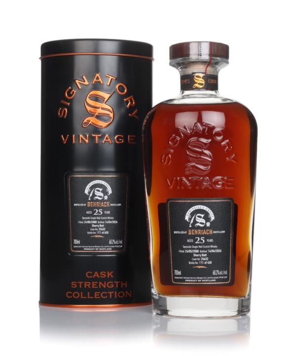 Benriach 25 Year Old 2000 (Cask 25632) - Cask Strength Collection (Sig Single Malt Whisky