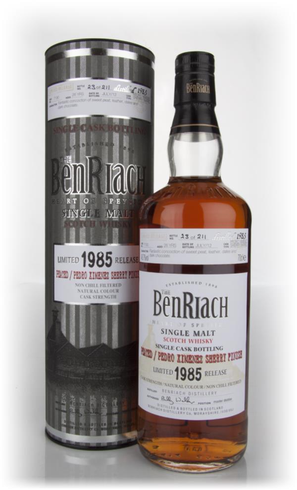 Benriach 26 Year Old 1985 Peated Pedro Ximenez Cask Finish Single Malt Whisky