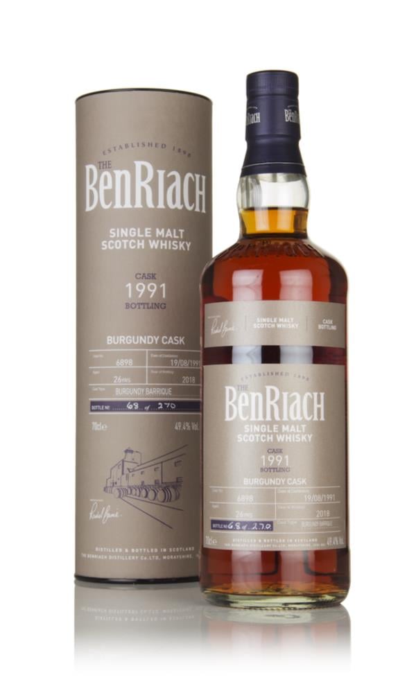 Benriach 26 Year Old 1991 (cask 6898) Single Malt Whisky