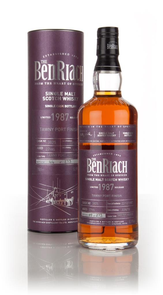 BenRiach 27 Year Old 1987 (cask 3825) - Tawny Port Cask Single Malt Whisky