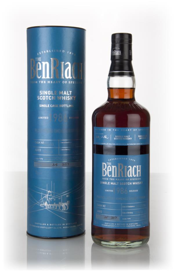 Benriach 30 Year Old 1986 (cask 3183) - Peated, Pedro Ximenez Cask Fin Single Malt Whisky