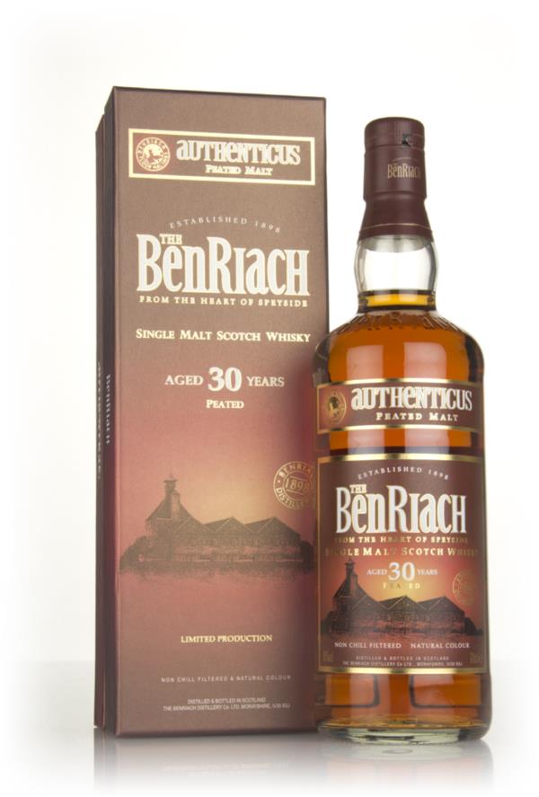 BenRiach 30 Year Old Authenticus Peated Single Malt Whisky