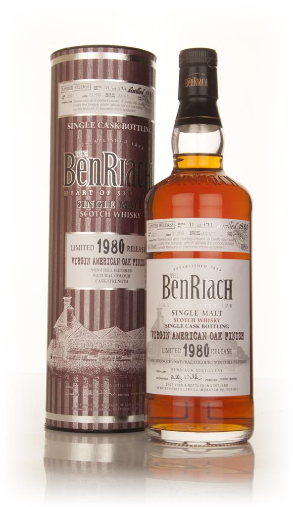 Benriach 31 Year Old 1980 (cask 2531) - Virgin American Oak Finish Single Malt Whisky
