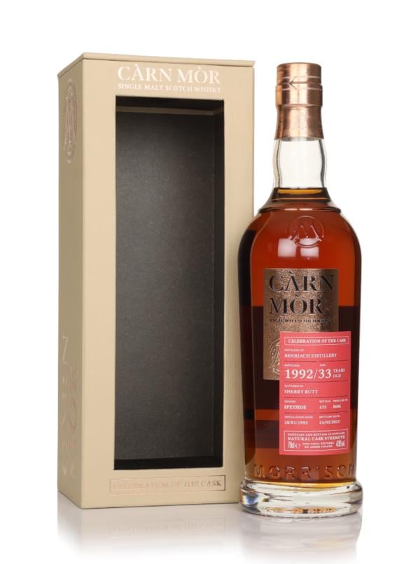 Benriach 33 Year Old 1992 - Celebration of the Cask (Carn Mor) Single Malt Whisky
