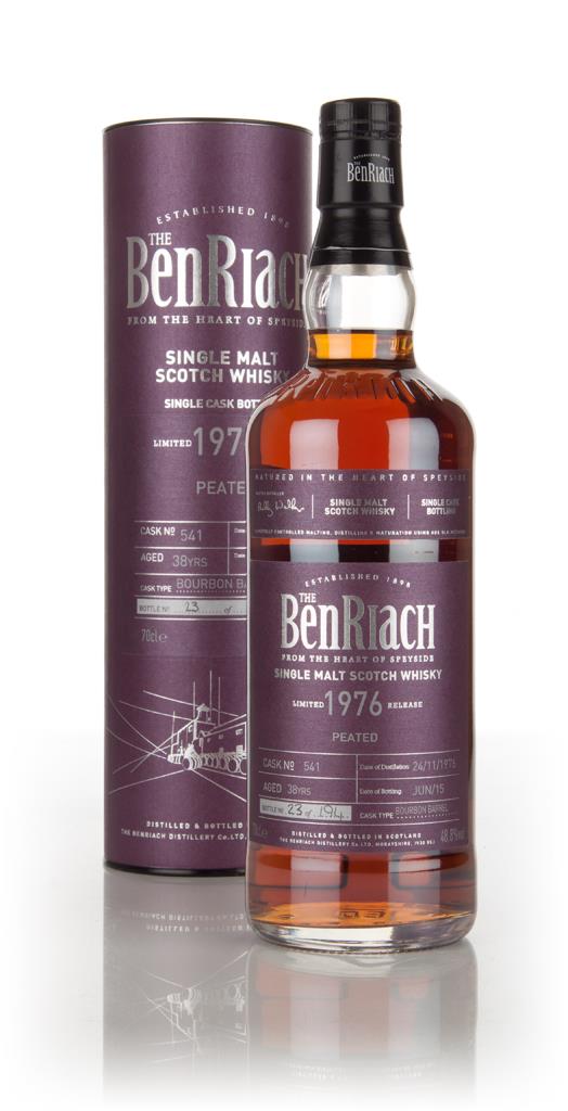 BenRiach 38 Year Old 1976 (cask 541) - Bourbon Cask Single Malt Whisky