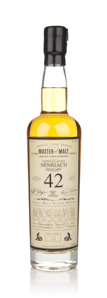 Benriach 42 Year Old 1971 - Single Cask (Master of Malt) Single Malt Whisky