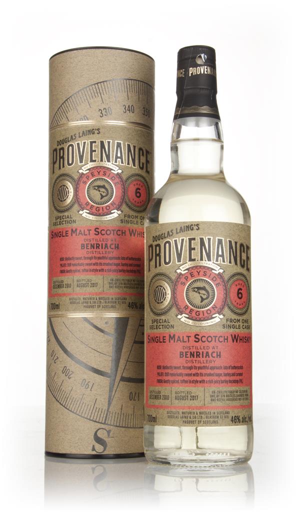 Benriach 6 Year Old 2010 (cask 12061) - Provenance (Douglas Laing) Single Malt Whisky