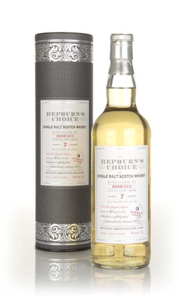 Benriach 7 Year Old 2010 - Hepburn's Choice (Langside) Single Malt Whisky