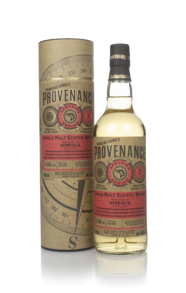 Benriach 7 Year Old 2012 (cask 14186) - Provenance (Douglas Laing) Single Malt Whisky