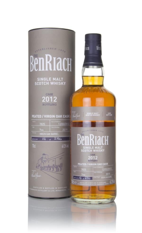 BenRiach 7 Year Old 2012 (cask 7825) - Peated, Virgin Oak Cask Single Malt Whisky