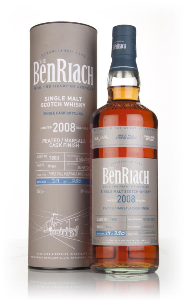 BenRiach 9 Year Old 2008 (cask 7880) Single Malt Whisky