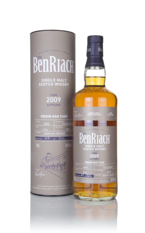 Benriach 9 Year Old 2009 (cask 6095) - Virgin Oak Cask Single Malt Whisky