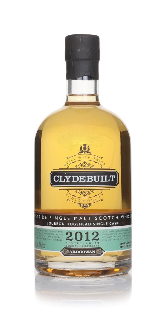 Clydebuilt Benriach 13 Year Old 2012 (Cask #750335) Bourbon Hogshead ( Single Malt Whisky
