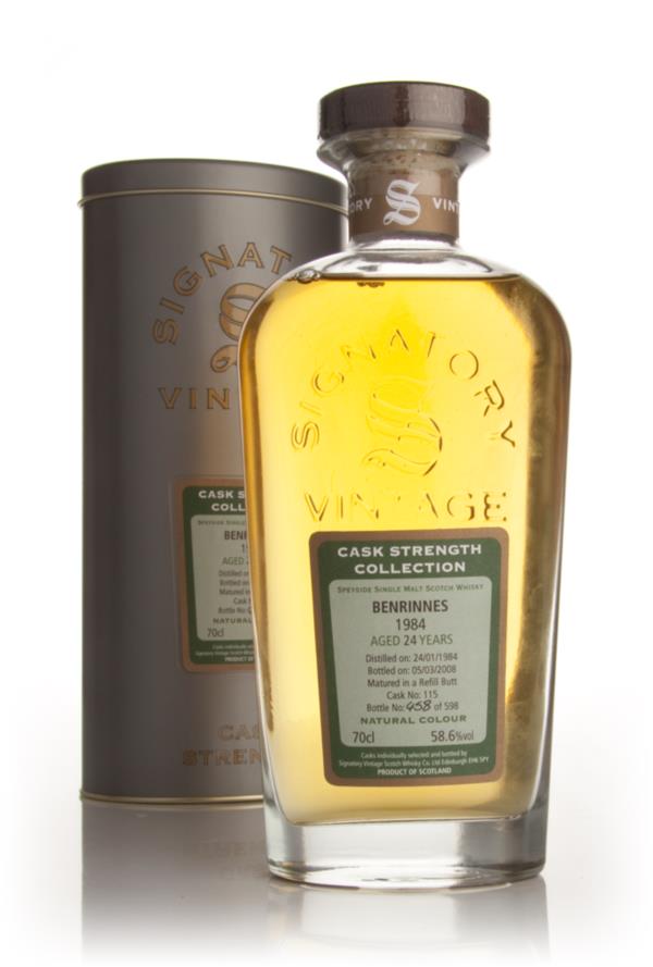 Benrinnes 24 Year Old 1984 - Cask Strength Collection (Signatory) Single Malt Whisky